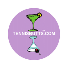 Load image into Gallery viewer, Funny Tennis Butt Decals - &quot;Martini or Margarita&quot;
