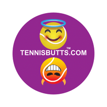 Load image into Gallery viewer, Funny Tennis Butt Decals - &quot;Naughty or Nice&quot;
