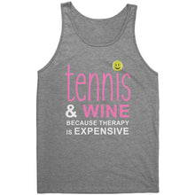 Load image into Gallery viewer, Tennis and Wine Women&#39;s Tank Top
