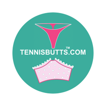 Load image into Gallery viewer, Funny Tennis Butt Decals - &quot;Granny Panties or Thongs&quot;
