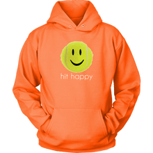 Load image into Gallery viewer, Neon Orange Hit Happy Tennis Hoodie
