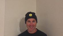 Load and play video in Gallery viewer, Embroidered Hit Happy Beanie
