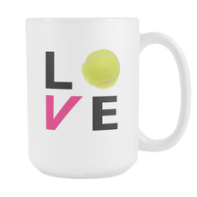 Load image into Gallery viewer, I Love Tennis Coffee Mug
