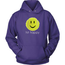 Load image into Gallery viewer, Purple Hit Happy Tennis Hoodie
