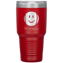 Load image into Gallery viewer, Hit Happy Tennis 30 oz Tumbler in Red

