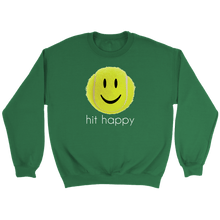 Load image into Gallery viewer, Irish Green Hit Happy Tennis Crewneck Sweatshirt

