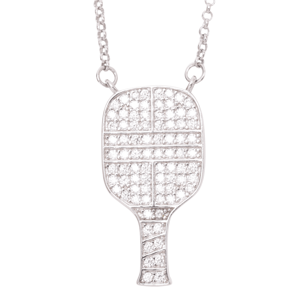 Pickleball Paddle Pendant Necklace