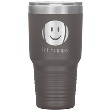 Load image into Gallery viewer, Hit Happy Tennis 30 oz Tumbler in Pewter

